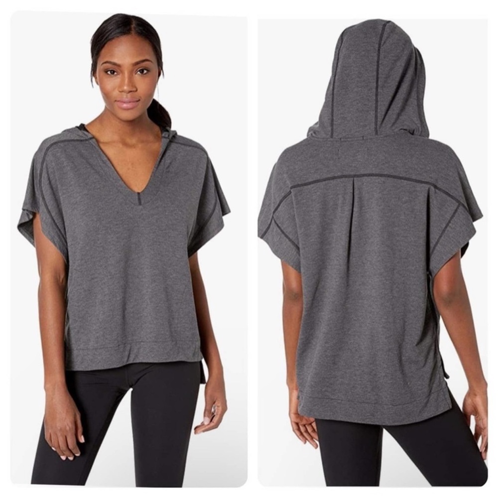 Smartwool Active Reset Merino Wool Hooded Pullover Short Sleeve
